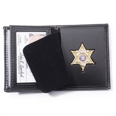 rfid blocking badge wallet style 121 badges|building access card blocking wallet.